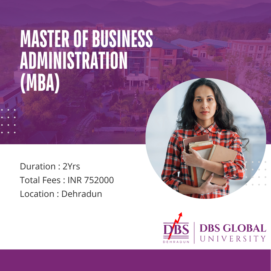Master of Business Administration (MBA) at DBS Global University, Dehradun